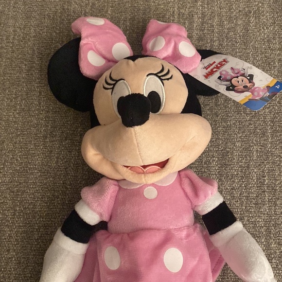 NEW Disney JuniorMinnie Mouse 17” Plush - Picture 2 of 5